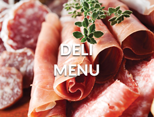 Back's Deli - The Deli menu